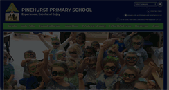 Desktop Screenshot of pinehurst-primary.co.uk